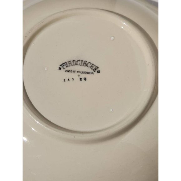 Franciscan Desert Rose Serving Bowl or Gravy Boat Made in California Pink Rose - Picture 9 of 10